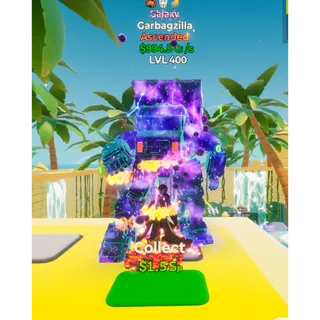🔥 GALAXY ASCENDED GARBAGZILLA 994.5Qi/s LVL MAX |3T ⚡FAST DELIVERY 🚀 GO UP FOR BRAINROTS FORTNITE