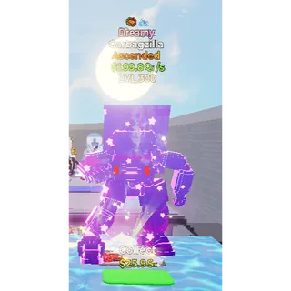 🔥DREAMY ASCENDED GARBAGZILLA 199.8Qi/s LVL MAX | 2 TRAITS⚡FAST DELIVERY 🚀 GO UP FOR BRAINROTS FORTNITE