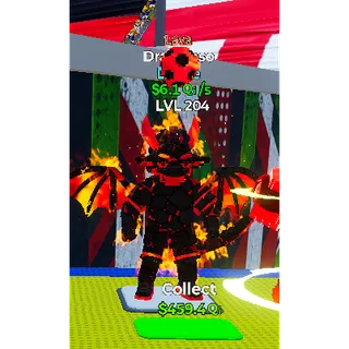 🔥LAVA DIVINE DRAGLASO 6.4Qi/s LVL 204+⚡FAST DELIVERY 🚀 GO UP FOR BRAINROTS FORTNITE