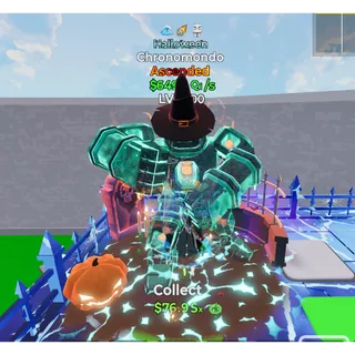🔥 HALLOWEEN ASCENDED CHRONOMONDO 649Qi/S LVL MAX | 3T⚡FAST DELIVERY 🚀 GO UP FOR BRAINROTS FORTNITE