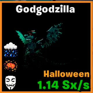 🔥 HALLOWEEN ASCENDED Godgodzilla 1.1Sx/s LVL MAX | 3T⚡FAST DELIVERY 🚀 GO UP FOR BRAINROTS FORTNITE