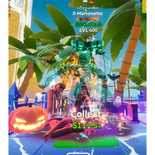 🔥HALLOWEEN ASCENDED IL MARIONETTO 533.3Qi/s LVL MAX | 2T⚡FAST DELIVERY 🚀 GO UP FOR BRAINROTS FORTNITE