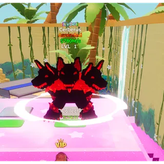 🔥CYBER ASCENDED CERBERUS 780M/s LVL 1⚡FAST DELIVERY 🚀 GO UP FOR BRAINROTS FORTNITE