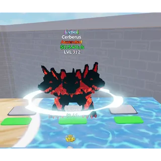 🔥CYBER ASCENDED CERBERUS 115.4Qi/s LVL 312⚡FAST DELIVERY 🚀 GO UP FOR BRAINROTS FORTNITE
