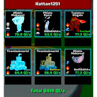 🔥419QI money bundle⚡FAST DELIVERY 🚀 GO UP FOR BRAINROTS FORTNITE