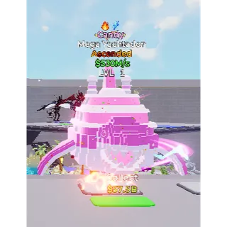 🔥CANDY ASCENDED MEGA YACHTADON 530M\s LVL 1| 2 TRAITS⚡FAST DELIVERY 🚀 GO UP FOR BRAINROTS FORTNITE