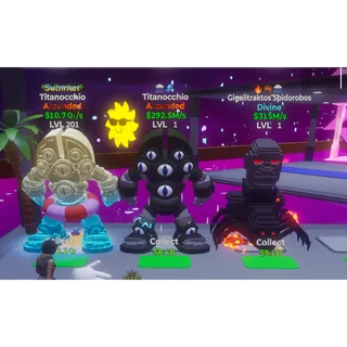 🔥 BUNDLE OFFER: 1x Summer Titanocchio + 1x Default Titanocchio + 1x Spider ⚡ FAST DELIVERY 🚀 GO UP FOR BRAINROTS FORTNITE