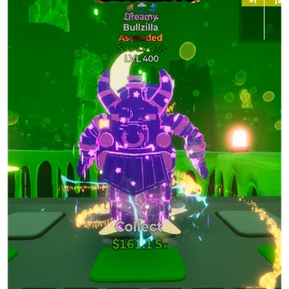 🔥 DREAMY ASCENDED BULZZILA 994Qi/s LVL MAX |3T ⚡FAST DELIVERY 🚀 GO UP FOR BRAINROTS FORTNITE
