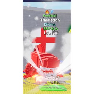 🔥 FOOTBALL DIVINE TRALALEDON 57Qi/s LVL MAX | 2 TRAITS⚡ FAST DELIVERY 🚀GO UP FOR BRAINROTS