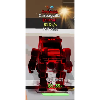 🔥 DARKNESS ETERNAL GARBAGZILLA 1Qi/s lvl 153| 2 TRAITS⚡FAST DELIVERY 🚀 STEAL THE BRAINROT FORTNITE
