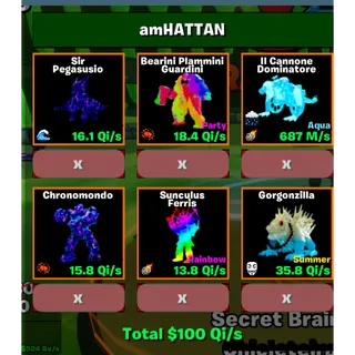 🔥 6X ASCENDED FULL SET BUNDLE TOTAL 100 Qi/S ⚡ FAST DELIVERY