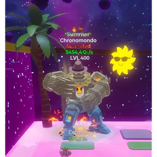 🔥SUMMER ASCENDED Chronomondo 454.4Qi/s LVL 400 | 2T⚡FAST DELIVERY 🚀 GO UP FOR BRAINROTS FORTNITE