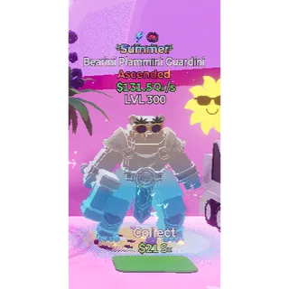 🔥SUMMER ASCENDED BEARINI PLAMMINI GUARDINI 131.5Qi\s LVL MAX | 2 TRAITS⚡FAST DELIVERY 🚀 GO UP FOR BRAINROTS FORTNITE