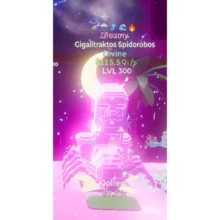 🔥DREAMY GIGALITRAKTOS SPIDOROBOS 115.5Qi/s LVL MAX | 5 TRAITS⚡FAST DELIVERY 🚀 GO UP FOR BRAINROTS FORTNITE