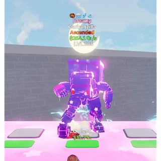 🔥DREAMY ASCENDED GARBAGZILLA 264.1Qi/s LVL 305| 4T⚡FAST DELIVERY 🚀 GO UP FOR BRAINROTS FORTNITE