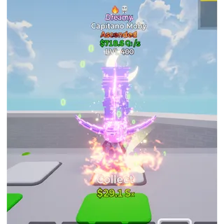 🔥 DREAMY ASCENDED CAPITANO MOBY 718.6Qi/s LVL MAX | 2T⚡FAST DELIVERY 🚀 GO UP FOR BRAINROTS FORTNITE