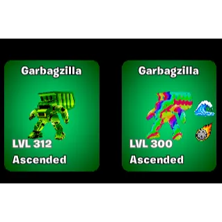 🔥2X garbagzilla cyber and party as in image⚡FAST DELIVERY 🚀 GO UP FOR BRAINROTS FORTNITE