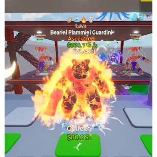 🔥 LAVA ASCENDED BEARINI PLAMMINI GUARDINI 688Qi/S LVL MAX| 4T ⚡FAST DELIVERY 🚀 GO UP FOR BRAINROTS FORTNITE