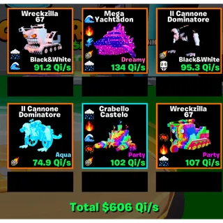 🔥Bundle offer 5XASCENDED ( G ) : 506Qi ⚡FAST DELIVERY 🚀 GO UP FOR BRAINROTS FORTNITE