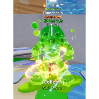 🔥 RADIOACTIVE ASCENDED TITANOCCHIO 708.2Qi/s LVL MAX | 5T⚡ FAST DELIVERY 🚀 GO UP FOR BRAINROTS FORTNITE