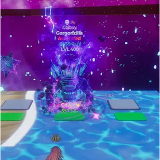 🔥GALAXY ASCENDED GORGONZILLA 459Qi/s LVL MAX| 2T⚡FAST DELIVERY 🚀 GO UP FOR BRAINROTS FORTNITPARTY