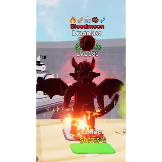 🔥BLOODMOON DIVINE DRAGLASO 6.3Qi/s LVL 181+ | 5 TRAITS⚡FAST DELIVERY 🚀 GO UP FOR BRAINROTS FORTNITE