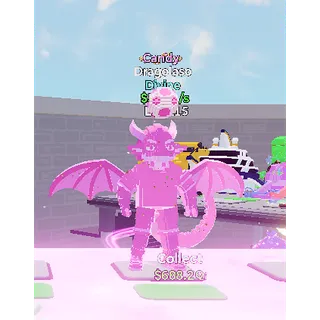 🔥CANDY DIVINE DRAGOLASO 5.3Qi/s LVL 215+ ⚡FAST DELIVERY 🚀 GO UP FOR BRAINROTS FORTNITE