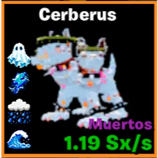 🔥 MUERTOS ASCENDED CERBERUS 1.19Sx/s LVL MAX | 4T⚡FAST DELIVERY 🚀 GO UP FOR BRAINROTS FORTNITE
