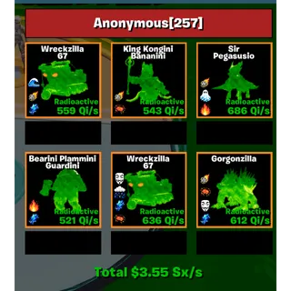 🔥3.55x/s money bundle⚡FAST DELIVERY 🚀 GO UP FOR BRAINROTS FORTNITE