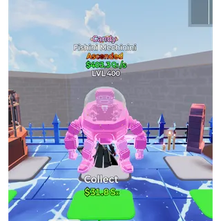 🔥 CANDY ASCENDED FISHINI MECHININI 403.3Qi/S LVL MAX| 4T ⚡FAST DELIVERY 🚀 GO UP FOR BRAINROTS FORTNITE