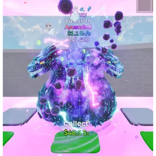 🔥 GALAXY ASCENDED VULKARION 1.1Sx/s LVL MAX | 4T⚡FAST DELIVERY 🚀 GO UP FOR BRAINROTS FORTNITE