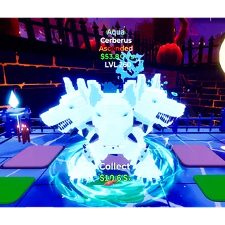 🔥AQUA ASCENDED Cerberus  ⚡FAST DELIVERY 🚀 GO UP FOR BRAINROTS FORTNITE