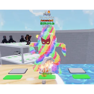🔥PARTY ASCENDED Cementzilla 239.9Qi/s LVL 300 | 2T⚡FAST DELIVERY 🚀 GO UP FOR BRAINROTS FORTNITE