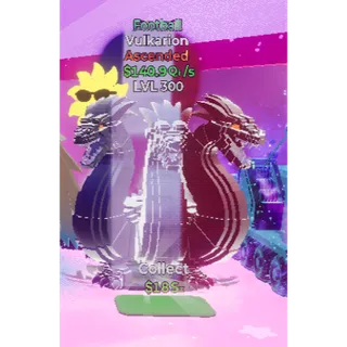 🔥FOOTBALL VULKARION 140.9Qi/s LVL MAX⚡FAST DELIVERY 🚀 GO UP FOR BRAINROTS FORTNITE