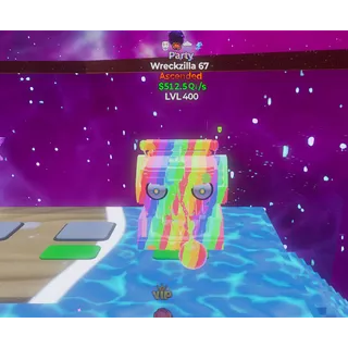 🔥PARTY ASCENDED WRECKZILLA 512.5Qi/s LVL MAX| 4T⚡FAST DELIVERY 🚀 GO UP FOR BRAINROTS FORTNITPARTY
