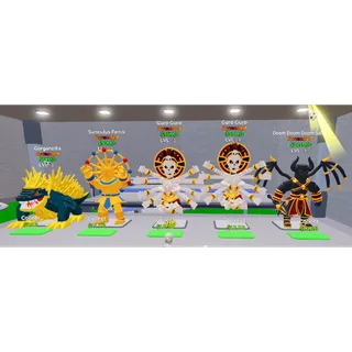 🔥 5x ASCENDED BUNDLE: 2x Guro Guro + Doom Doom + Sunculus Ferris + Gorgonzilla ⚡ FAST DELIVERY 🚀GO UP FOR BRAINROTS FORTNITE