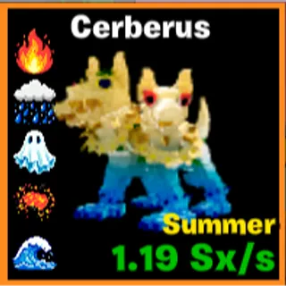🔥 SUMMER ASCENDED CERBERUS 1.19Sx/s LVL MAX | 5T⚡FAST DELIVERY 🚀 GO UP FOR BRAINROTS FORTNITE
