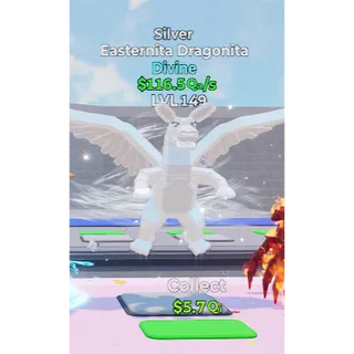 🔥DIVINE EATERNITA DRAGONITA 116.5Qa/s LVL 149+⚡FAST DELIVERY 🚀 GO UP FOR BRAINROTS FORTNITE