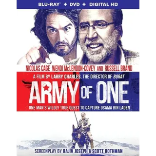 Army of One 2016 HD Fandango    Nicolas Cage