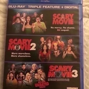 Scary movie trilogy collection 1-2-3 HDX Fandango     paramountmovies.com
