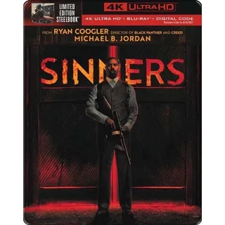 Sinners  4K UHD Movies anywhere 