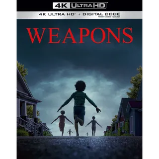 Weapons 4K UHD Moviesanywhere 