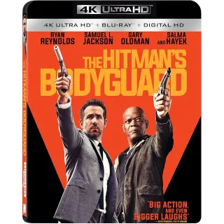 The Hitman's Bodyguard 4K UHD Fandango Vudu movieredeem.com