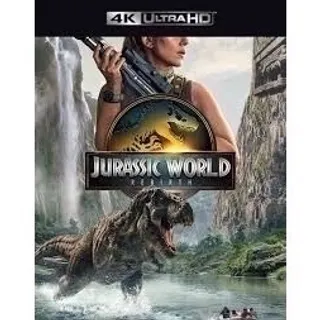 Jurassic world rebirth 4K UHD  Moviesanywhere 
