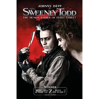 Sweeney Todd: The Demon Barber of Fleet Street  4K UHD Fandango Auto Delivery 