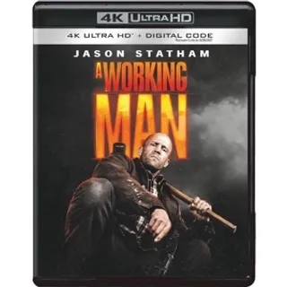 A working man 4K UHD Fandango 