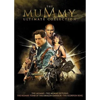 The Mummy 4 film Ultimate Collection HD MA / Fandango 