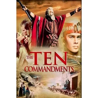 The Ten Commandments 4K UHD Fandango 