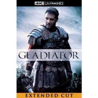Gladiator (Extended Edition) 4K Fandango  Auto Delivery 