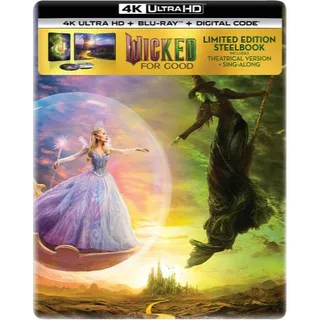 Wicked For Good 4K UHD Moviesanywhere